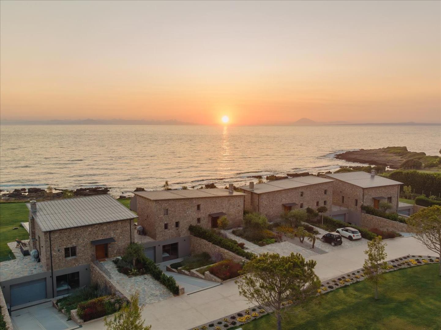 Real Life Homes Luxurious Seafront Villas Each With Their Own Private Pools Korakokhórion Exterior foto
