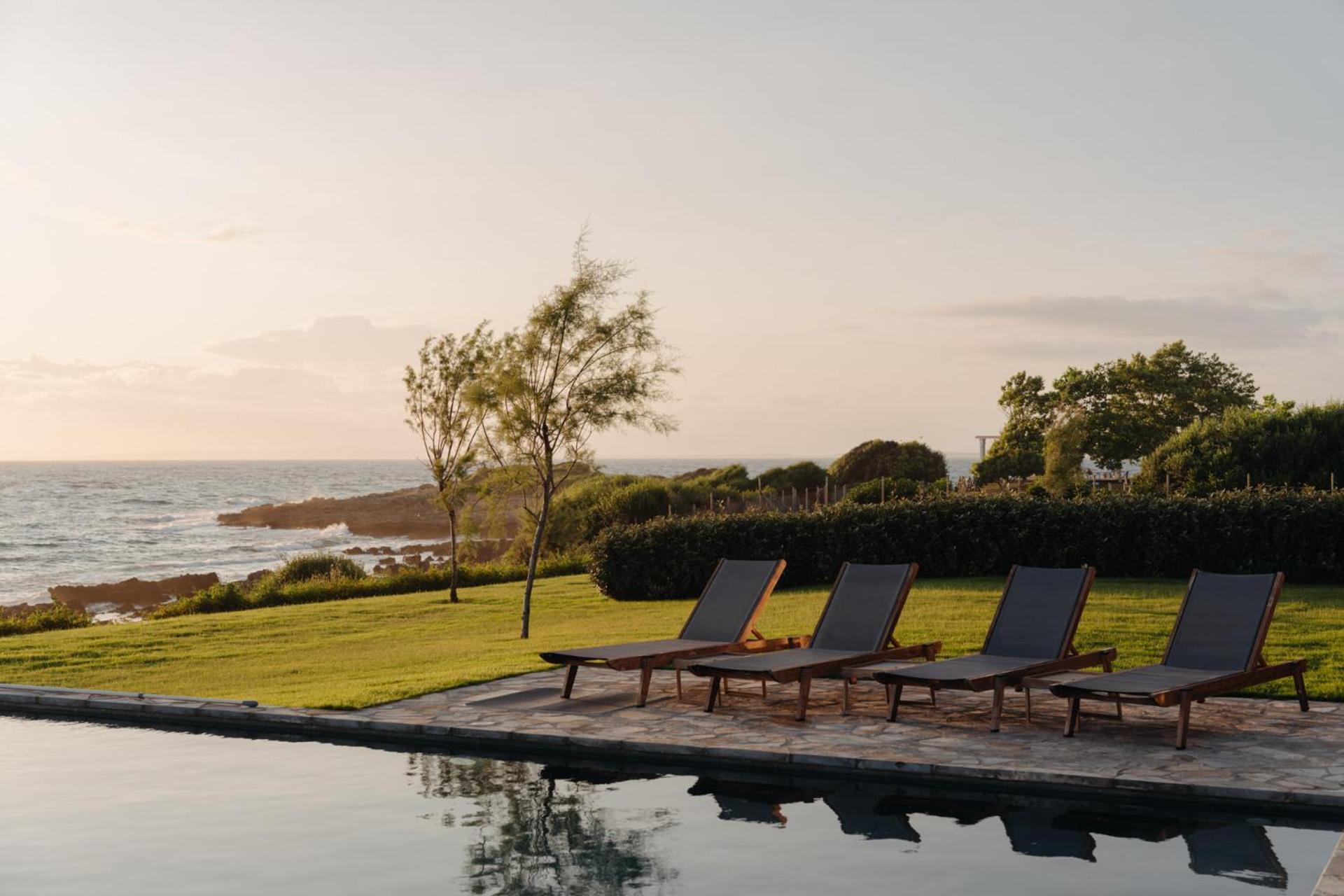 Real Life Homes Luxurious Seafront Villas Each With Their Own Private Pools Korakokhórion Exterior foto