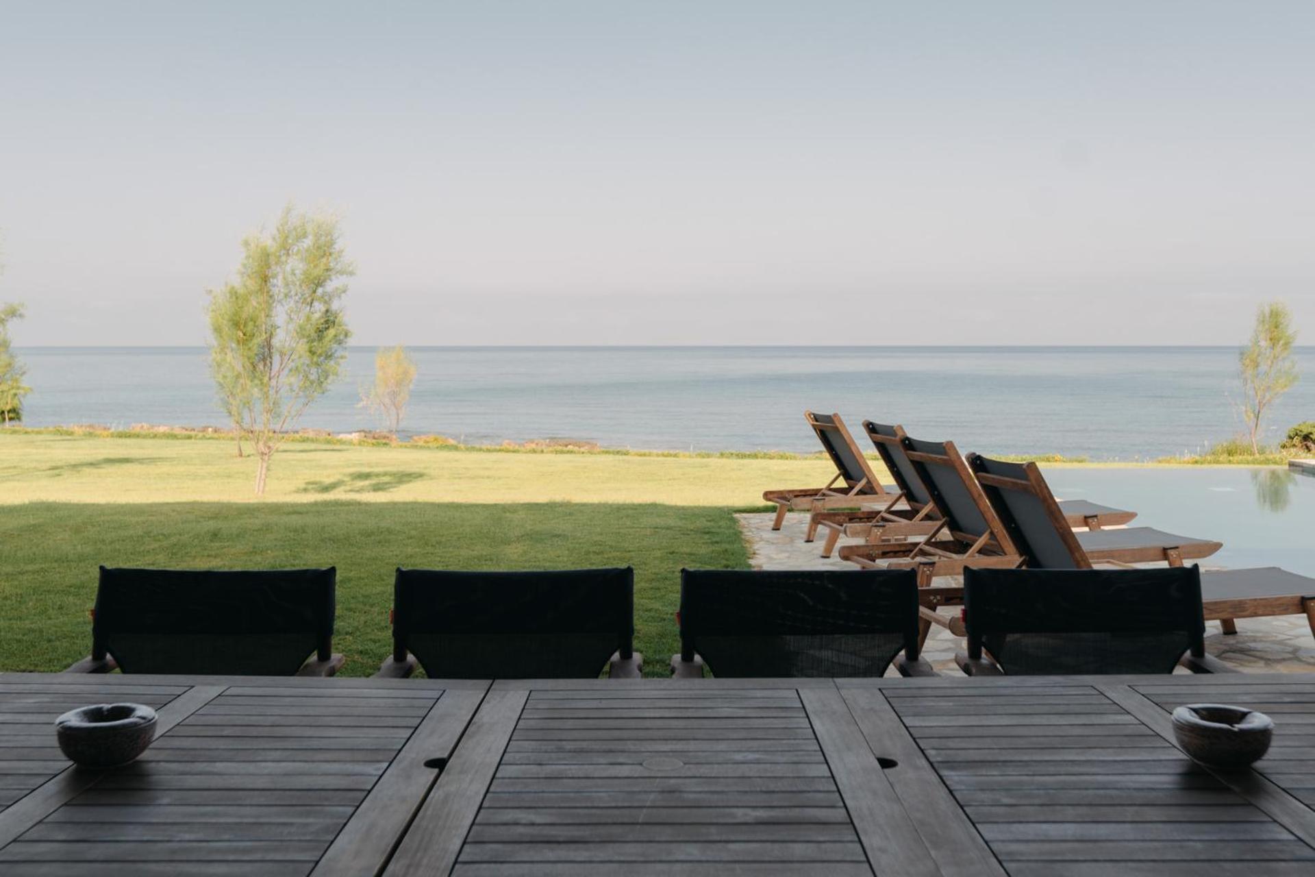 Real Life Homes Luxurious Seafront Villas Each With Their Own Private Pools Korakokhórion Exterior foto